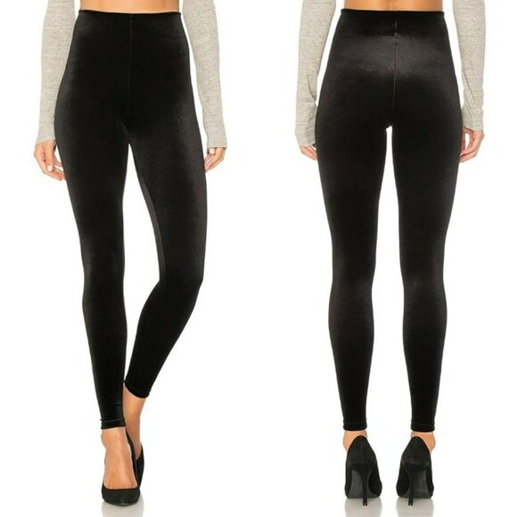 Commando Velvet Legging - Black